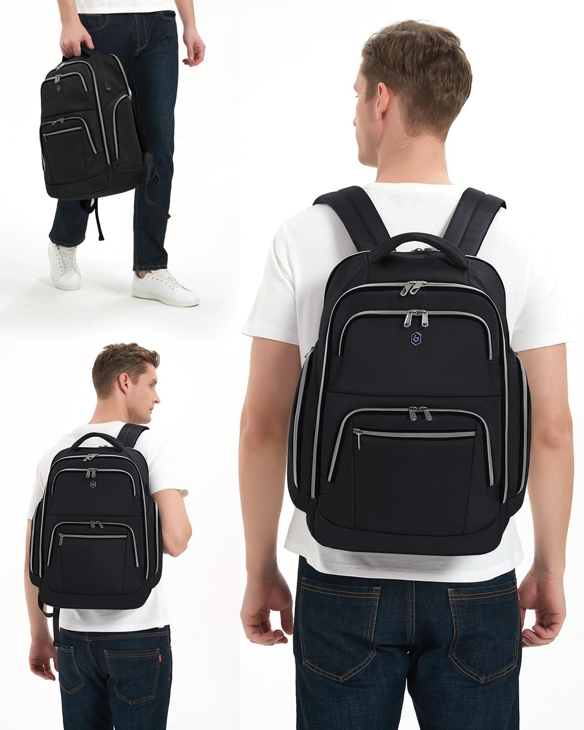 Elevate Your Travel Experience with Our Stylish Anti-Theft Laptop Backpack - Perfect for 16-Inch Laptops, RFID Protection, and Unmatched Durability for All Adventures!